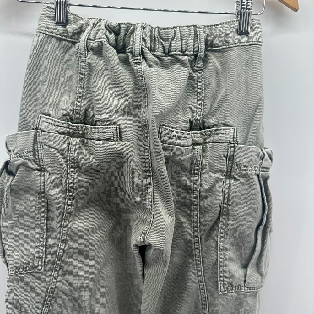 Urban Outfitters Jeans Womens XS Gray Denim Cargo Utility Pockets Outdoor - Picture 3 of 10